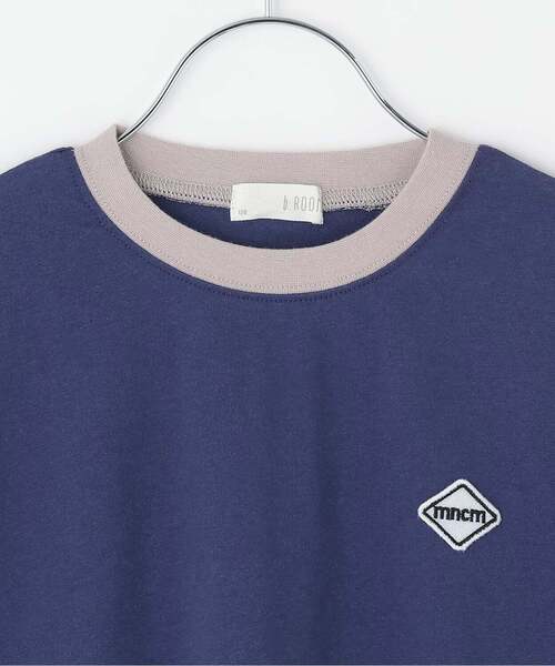 b・ROOM(ビールーム)の「【防汚/速乾/UV】【MNCM】パッチデザイン長袖Tシャツ【子供服】【キッズ】【男の子】(Tシャツ/カットソー・キッズ・ブラック/ネイビー/アイボリー・110cm/140cm/130cm)」の9枚目の写真