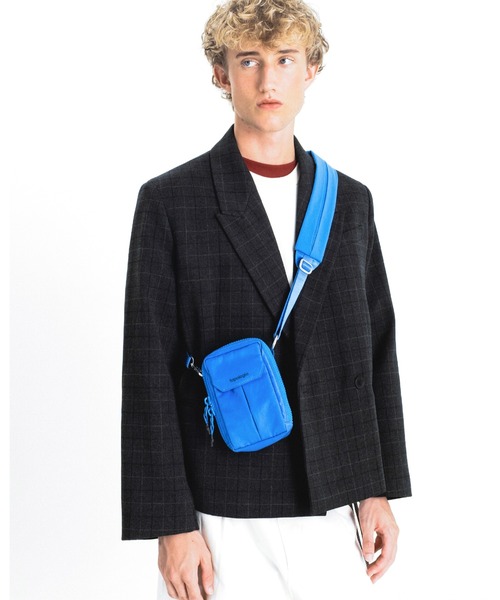 Topologie(トポロジー)の「Utility Phone Sacoche(ユーティリティ フォン サコッシュ)(ショルダーバッグ・レディース・ブルー・ONE SIZE)」の2枚目の写真