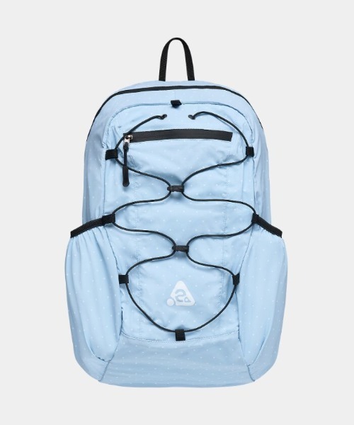 HEISAN(ハイサン)の「【日本未発売/WEB限定】Heisan(ハイサン)/20L 超軽量 大容量 A4サイズ収納可 折りたためる パッカブル ウルトラ ライト コンパクト ポケット バックパック リュック ミニ ドット柄/Ultra-light Compact Pocket Bag V2 Mini Dot(バックパック/リュック・レディース・パープル/ブルー/ブラウン/アイボリー/ネイビー/ホワイト・FREE)」の5枚目の写真