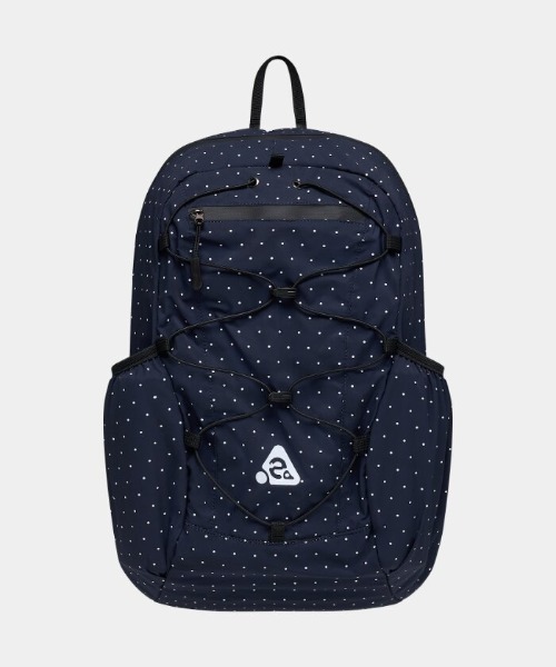 HEISAN(ハイサン)の「【日本未発売/WEB限定】Heisan(ハイサン)/20L 超軽量 大容量 A4サイズ収納可 折りたためる パッカブル ウルトラ ライト コンパクト ポケット バックパック リュック ミニ ドット柄/Ultra-light Compact Pocket Bag V2 Mini Dot(バックパック/リュック・レディース・パープル/ブルー/ブラウン/アイボリー/ネイビー/ホワイト・FREE)」の12枚目の写真