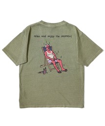 BROTHER MERLE（ブラザー マール）の「＜KIDS＞RSC×BROTHER MERLE / 日焼けすぎ オジサン T-SHIRT(M4)（Tシャツ/カットソー）」