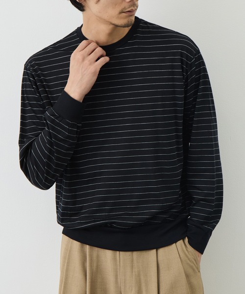 marka(マーカ)の「【MARKAWARE/marka/マーカ】CREW NECK L/S TEE(Tシャツ/カットソー・メンズ・その他/その他1・1/2)」の3枚目の写真