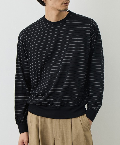 marka(マーカ)の「【MARKAWARE/marka/マーカ】CREW NECK L/S TEE(Tシャツ/カットソー・メンズ・その他/その他1・1/2)」の4枚目の写真