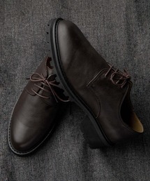 CLEL（クレイル）の「【CLEL】Full-grain Leather Plain Toe Shoes   フルグレインレザー プレーントゥシューズ（ドレスシューズ）」