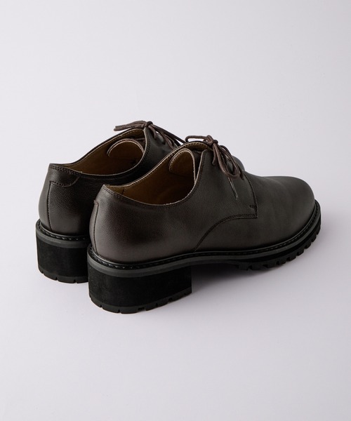 CLEL（クレイル）の「【CLEL】Full-grain Leather Plain Toe Shoes / フルグレインレザー プレーントゥシューズ（ドレスシューズ・メンズ・ブラウン系/ブラック系/ダークブラウン/ブラック・S/M/L/XS/XL）」の6枚目の写真