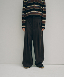 EDIFICE（エディフィス）の「Hedie.+ Herringbone Wide Pants（スラックス・メンズ）」