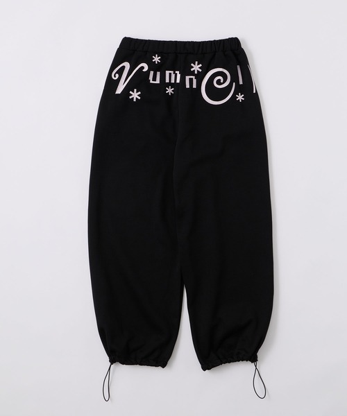rumnel:(ルムネル)の「ロゴ刺繍裏起毛デコスウェットパンツ / Deco Fleece-Lined Sweatpants with Embroidered Logo(スウェットパンツ・レディース・グレー/ブラック/ピンク・FREE)」の22枚目の写真