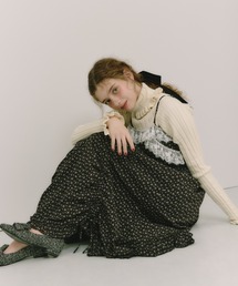 back cut onepiece / バックデザインノースリーブワンピース
