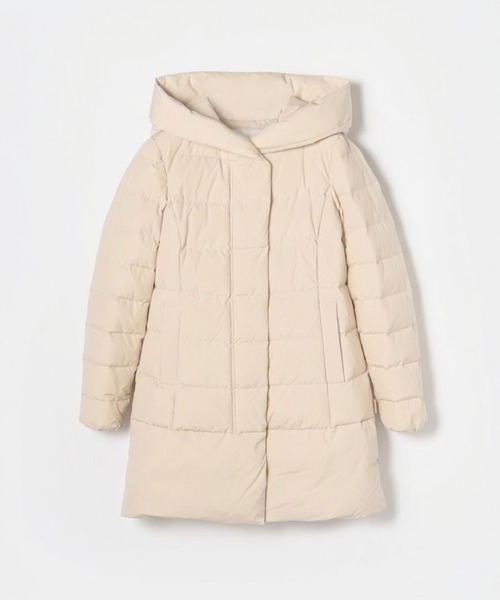 WOOLRICH（ウールリッチ）の「【WOOLRICH】PUFFY PRESCOTT PARKA/パフィープレスコットパーカー　WWOU0685P（ダウンジャケット/コート・レディース・ブラック/ホワイト・M/S）」の2枚目の写真