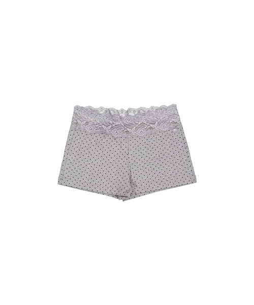 WAVEGIRL(ウェーブガール)の「Butter Dot ショートパンツ(全6色)(その他パンツ・レディース・ライトグレー/PINK/アイボリー/ブラック/ミント/ダークグレー・FREE)」の3枚目の写真