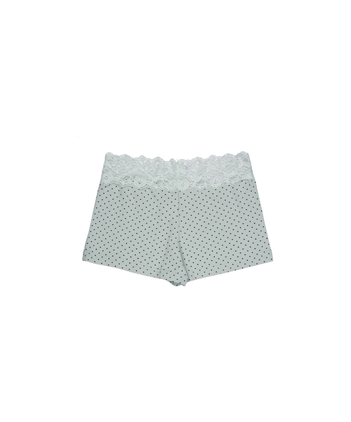 WAVEGIRL(ウェーブガール)の「Butter Dot ショートパンツ(全6色)(その他パンツ・レディース・ライトグレー/PINK/アイボリー/ブラック/ミント/ダークグレー・FREE)」の5枚目の写真