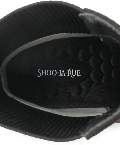 SHOO・LA・RUE(シューラルー)の「ヒールアップ履口ニットブーツ(ブーツ・レディース・ブラウン系その他/ブラック・25/45/35)」の13枚目の写真