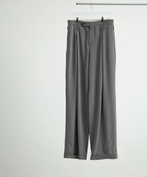 DOUBLE INVERTED TUCK TROUSERS