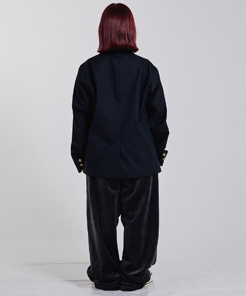 EFFECTEN(エフェクテン)の「mj11996-Workers jaket ワークジャケット(efsc-04)(その他アウター・メンズ・ストライプ/ダークネイビー・M/L)」の17枚目の写真