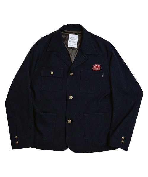 EFFECTEN(エフェクテン)の「mj11996-Workers jaket ワークジャケット(efsc-04)(その他アウター・メンズ・ストライプ/ダークネイビー・M/L)」の18枚目の写真