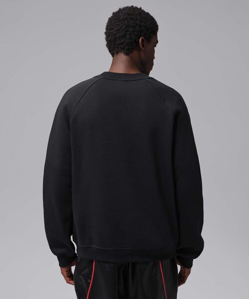 JORDAN BRAND(ジョーダンブランド)の「ジョーダン ブルックリン メンズ フリース クルーネック スウェットシャツ / Jordan Brooklyn Men's Fleece Crew-Neck Sweatshirt IM9854-010 Black(スウェット・メンズ・ブラック・L/XL/S/M/2XL)」の2枚目の写真