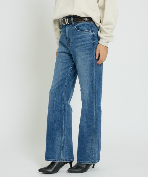 Healthy denim(ヘルシーデニム)の「【Healthy denim / ヘルシーデニム】Aqua/デニム/デニムパンツ/ルーズフレア【WEB限定】(デニムパンツ・レディース・ダークネイビー/インディゴブルー・25/24/23)」の15枚目の写真