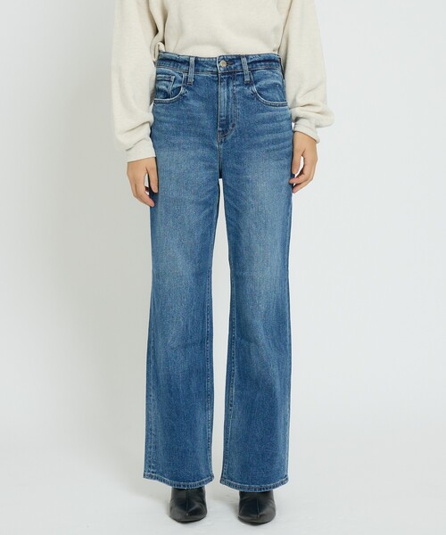 Healthy denim(ヘルシーデニム)の「【Healthy denim / ヘルシーデニム】Aqua/デニム/デニムパンツ/ルーズフレア【WEB限定】(デニムパンツ・レディース・ダークネイビー/インディゴブルー・25/24/23)」の16枚目の写真