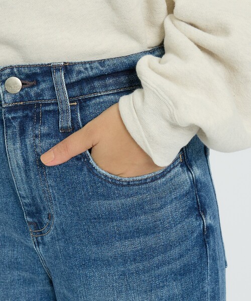 Healthy denim(ヘルシーデニム)の「【Healthy denim / ヘルシーデニム】Aqua/デニム/デニムパンツ/ルーズフレア【WEB限定】(デニムパンツ・レディース・ダークネイビー/インディゴブルー・25/24/23)」の21枚目の写真