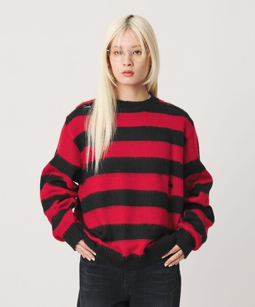 Maison Kitsune（メゾンキツネ）の「Maison Kitsuné - ボーダー柄