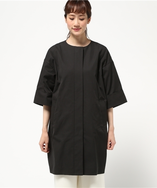 FRAMeWORK(フレームワーク)の「オーバーサイズ クルーネックコート◆(その他アウター・レディース・ブラック/キャメル/ブルー・36/38)」の16枚目の写真