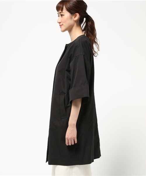 FRAMeWORK(フレームワーク)の「オーバーサイズ クルーネックコート◆(その他アウター・レディース・ブラック/キャメル/ブルー・36/38)」の10枚目の写真