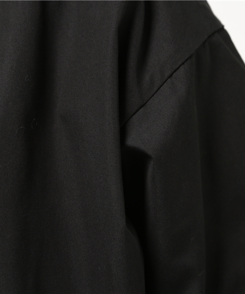 FRAMeWORK(フレームワーク)の「オーバーサイズ クルーネックコート◆(その他アウター・レディース・ブラック/キャメル/ブルー・36/38)」の4枚目の写真