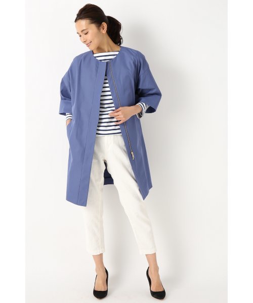 FRAMeWORK(フレームワーク)の「オーバーサイズ クルーネックコート◆(その他アウター・レディース・ブラック/キャメル/ブルー・36/38)」の7枚目の写真