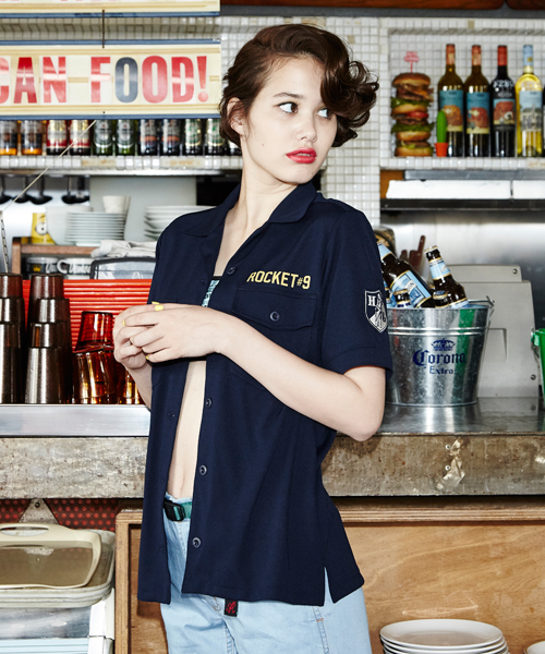 HYSTERIC GLAMOUR（ヒステリックグラマー）の「ROCKET#9 pt SH（シャツ