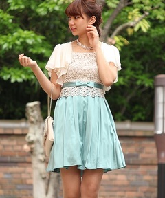 【新品タグ付き】ストロベリーフィールズ　ギャッツビー ドレス ワンピース 結婚式 セール】ギャッツビー 結婚式ワンピースドレス（ドレス