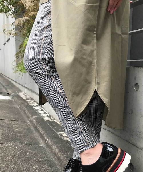 meJane（ミージェーン）の「ストレッチテーパードパンツ（その他パンツ・レディース・ベージュ/ネイビー/オフホワイト/ブラック/カーキ/インディゴブルー/ブルー/ワインレッド/マスタード・M/L/LL/S）」の8枚目の写真