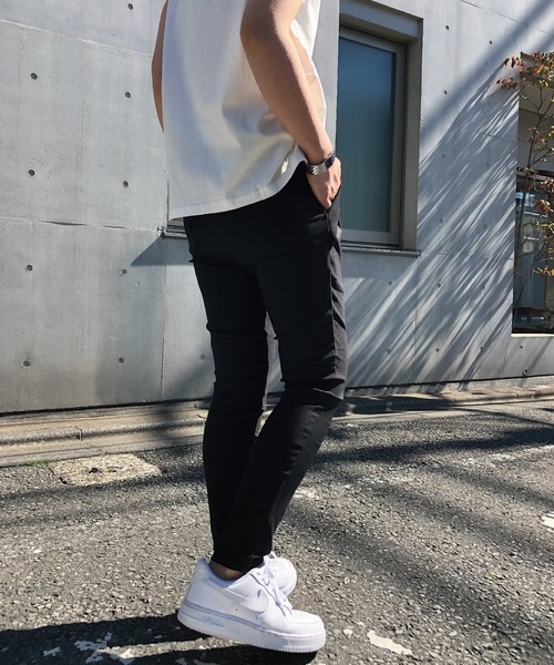 meJane（ミージェーン）の「ストレッチテーパードパンツ（その他パンツ・レディース・ベージュ/ネイビー/オフホワイト/ブラック/カーキ/インディゴブルー/ブルー/ワインレッド/マスタード・M/L/LL/S）」の20枚目の写真