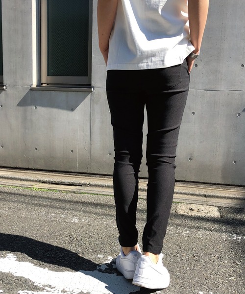 meJane（ミージェーン）の「ストレッチテーパードパンツ（その他パンツ・レディース・ベージュ/ネイビー/オフホワイト/ブラック/カーキ/インディゴブルー/ブルー/ワインレッド/マスタード・M/L/LL/S）」の19枚目の写真