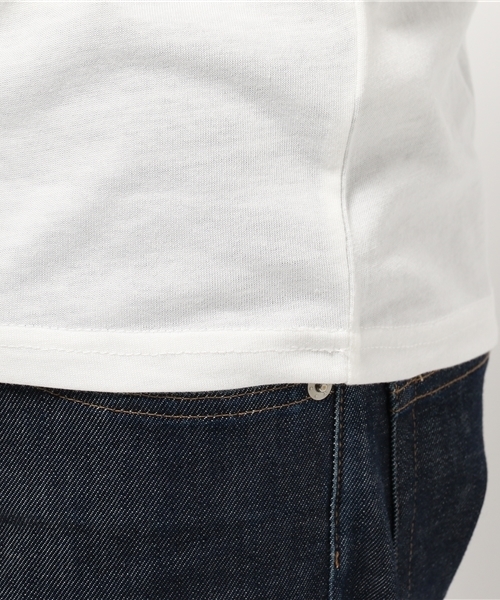 VENCEEXCHANGE（ヴァンスエクスチェンジ）の「転写パネルプリント半袖Tシャツ    （Tシャツ/カットソー・メンズ・オフホワイト/ブラック・SMALL/LARGE/MEDIUM）」の7枚目の写真