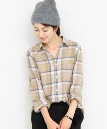 BEAUTY&YOUTH UNITED ARROWS | BY ソフトネルチェックシャツ◆(シャツ/ブラウス)