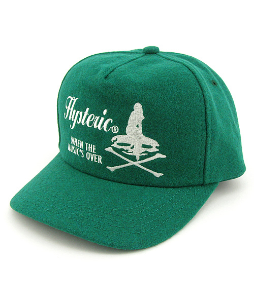 HYSTERIC GLAMOUR（ヒステリックグラマー）の「SKULL GIRL刺繍ｷｬｯﾌﾟ（キャップ・レディース・ブラック/グリーン/レッド・FREE）」の2枚目の写真