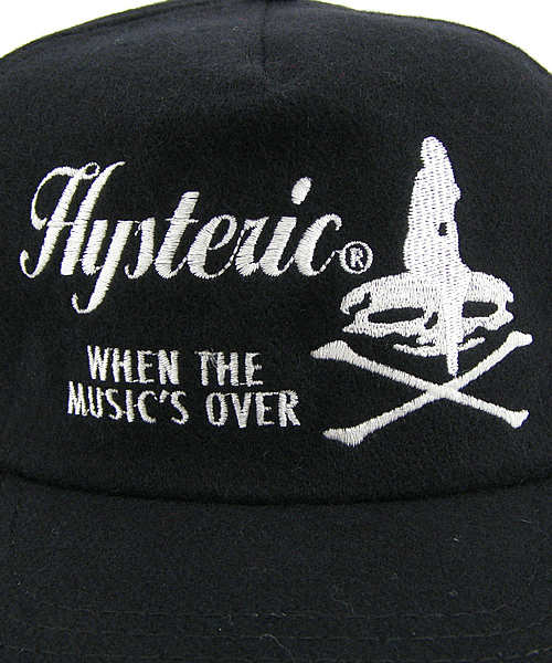 HYSTERIC GLAMOUR（ヒステリックグラマー）の「SKULL GIRL刺繍ｷｬｯﾌﾟ（キャップ・レディース・ブラック/グリーン/レッド・FREE）」の6枚目の写真