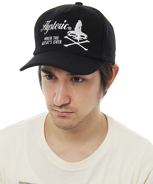 HYSTERIC GLAMOUR（ヒステリックグラマー）の「SKULL GIRL刺繍ｷｬｯﾌﾟ（キャップ・レディース・ブラック/グリーン/レッド・FREE）」の10枚目の写真