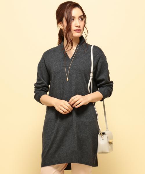 23区 ニジュウサンク の Lサイズ限定 マーセライズドウールカシミヤ ニットワンピース ワンピース Wear 23区 ニジュウサンク の Lサイズ限定 マーセライズドウールカシミヤ ニットワンピース ワンピース Wear