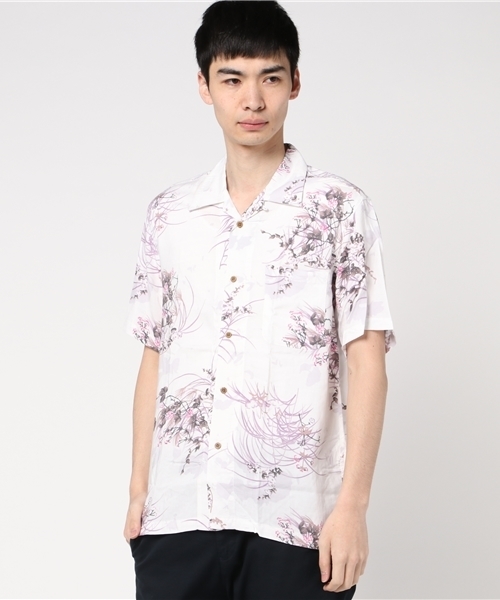 JEANS MATE(ジーンズメイト)の「【SEAVAN】レーヨン和柄シャツ(シャツ/ブラウス・メンズ・その他4/その他1/その他3/その他2・XX-LARGE/LARGE/MEDIUM/X-LARGE)」の4枚目の写真