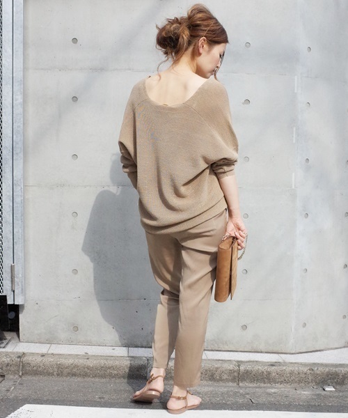 Deuxieme Classe シルクサテンドロストパンツ Deuxieme Classe（ドゥーズィエムクラス）の「シルクサテン