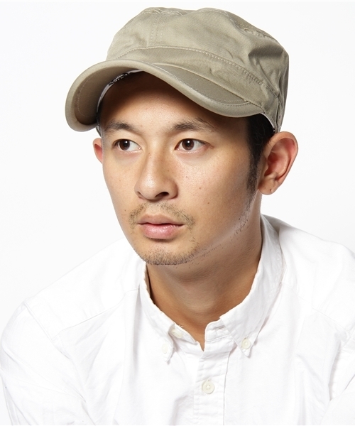 WEGO（ウィゴー）の「WEGO/DIクラシックワークCAP（キャップ・メンズ・ブラック/ダークグレー/ベージュ/ネイビー・FREE）」の11枚目の写真