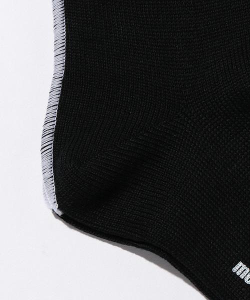 MONKEY TIME（モンキータイム）の「＜monkey time＞  LOCK SAWING SOCKS/ソックス ◆（ソックス/靴下・メンズ・ホワイト/ブラック/レッド/その他1・FREE）」の6枚目の写真