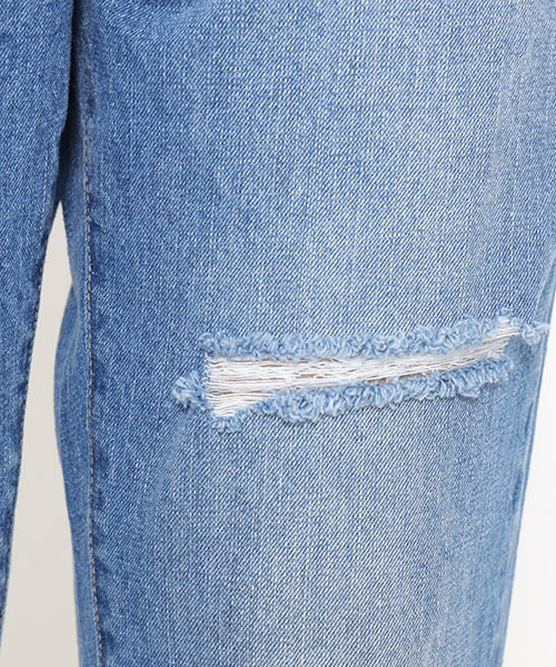 LIPSTAR(リップスター)の「ストレートデニムパンツ(デニムパンツ・レディース・ネイビー/ブルー・MEDIUM/SMALL)」の11枚目の写真