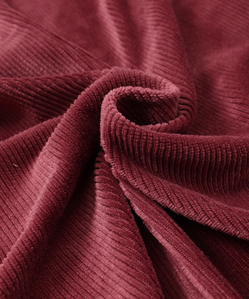 Pierrot（ピエロ）の「コーデュロイ風細コールベロア素材ウエストリボンワイドパンツ（その他パンツ・レディース・ブラック/ネイビー/ブラウン/グレー/グリーン/ボルドー・M/L）」の8枚目の写真