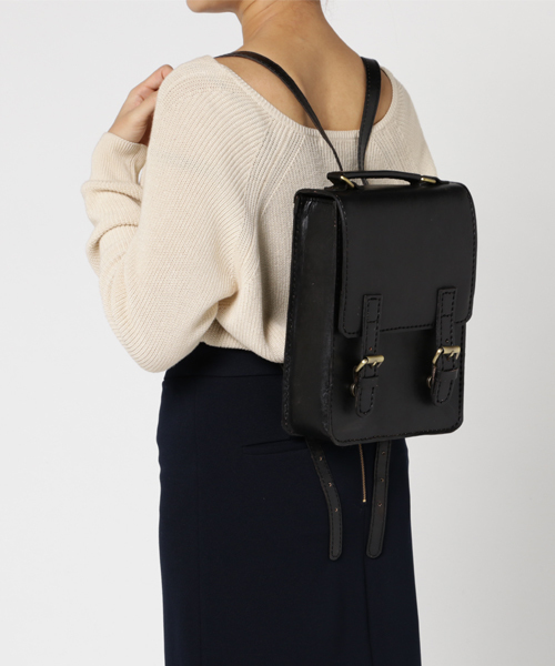 mezzo 美品　革リュック　レトロ MEZZO（メゾ）の「RETRO リュック（バックパック/リュック