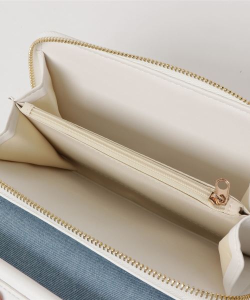 WEGO（ウィゴー）の「WEGO/リングウォレットショルダーバッグ（ショルダーバッグ・レディース・ブラック/シルバー/インディゴブルー・FREE）」の7枚目の写真