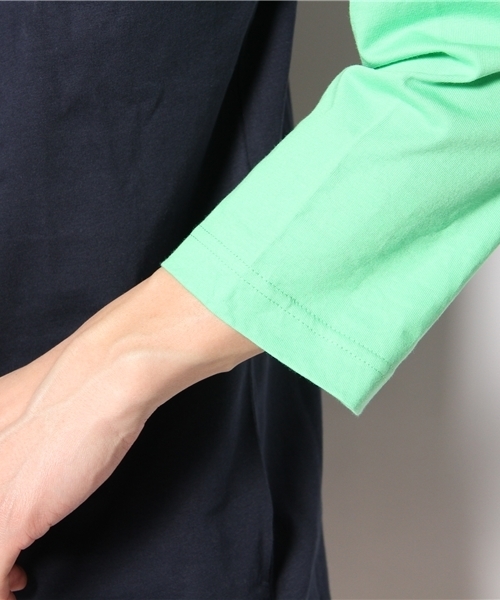 adidas Originals(アディダスオリジナルス)の「2013 アディダス 日本企画 マルチ ラグラン COLOR 3/4 TEE(Tシャツ/カットソー・メンズ・ホワイト/ネイビー・LARGE/SMALL/MEDIUM/X-LARGE/XX-LARGE)」の7枚目の写真