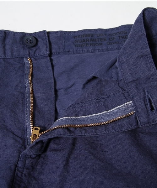 Denime（ドゥニーム）の「CL WASHED CLOTH SHORT TROUSERS/コットンリネンショーツ（スラックス・メンズ・ブラック/ホワイト/ネイビー・SMALL/MEDIUM/LARGE）」の10枚目の写真