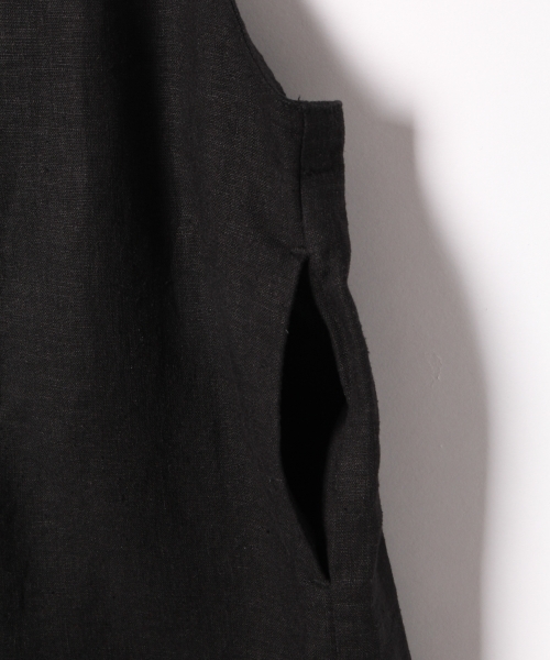 GLOBAL WORK（グローバルワーク）の「【キッズ】リネンキャミサロペットパンツ/794396（サロペット/オーバーオール・キッズ・ブラック/ベージュ・SMALL/LARGE/XX-LARGE/X-LARGE/MEDIUM）」の11枚目の写真